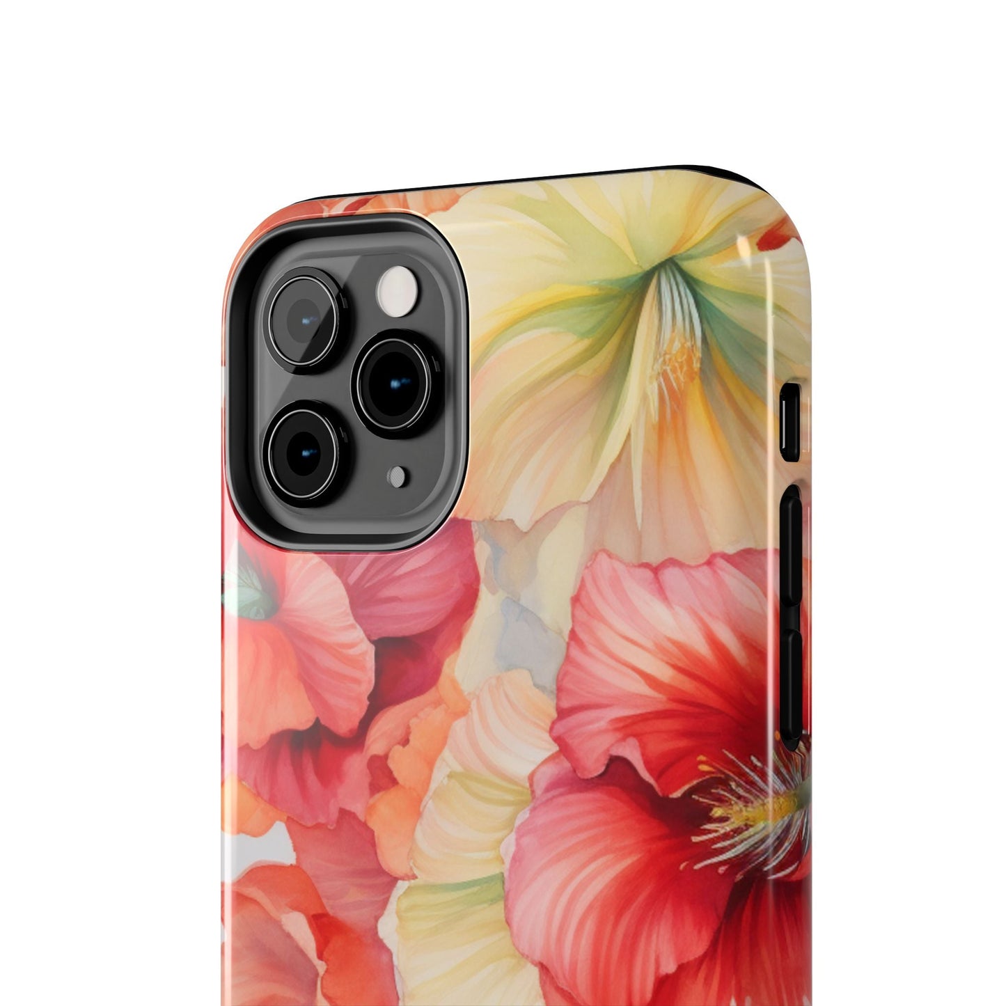 Gumamela Blush Pink Watercolor Floral – iPhone Series Case - BOGO Cases
