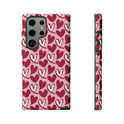 Hand - Drawn Hearts Samsung Galaxy Case - BOGO Cases