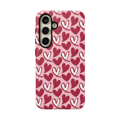 Hand - Drawn Hearts Samsung Galaxy Case - BOGO Cases