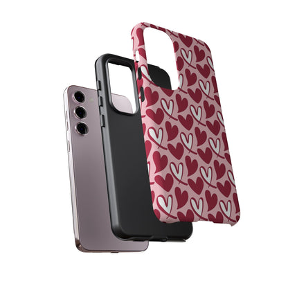 Hand - Drawn Hearts Samsung Galaxy Case - BOGO Cases