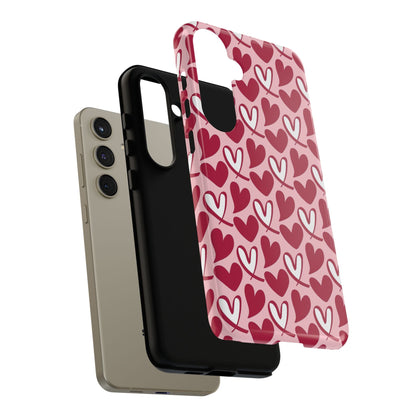 Hand - Drawn Hearts Samsung Galaxy Case - BOGO Cases