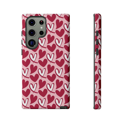 Hand - Drawn Hearts Samsung Galaxy Case - BOGO Cases