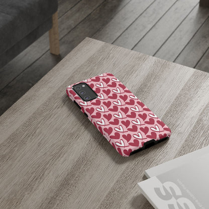 Hand - Drawn Hearts Samsung Galaxy Case - BOGO Cases