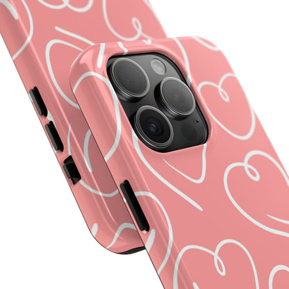 Happy Hearts iPhone Case - BOGO Cases