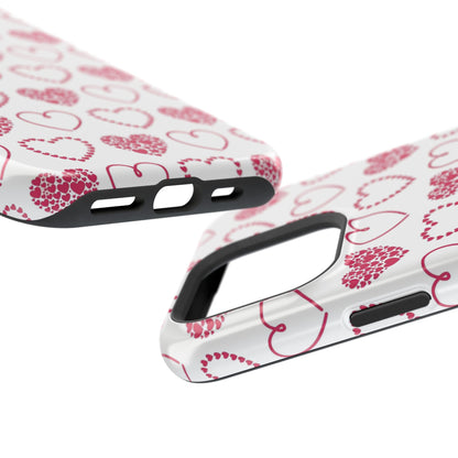 Heart Cluster MagSafe iPhone Case - BOGO Cases