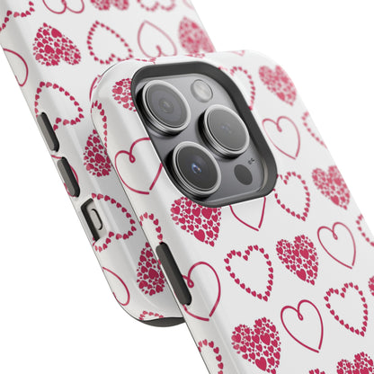 Heart Cluster MagSafe iPhone Case - BOGO Cases