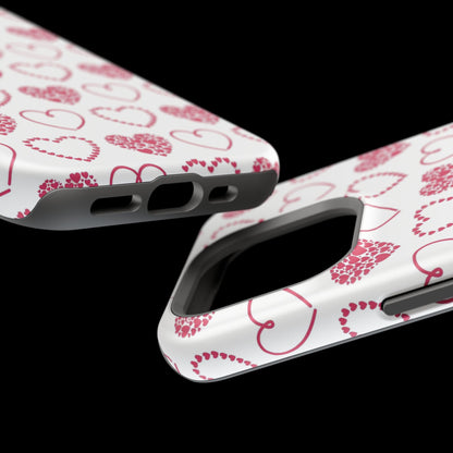 Heart Cluster MagSafe iPhone Case - BOGO Cases
