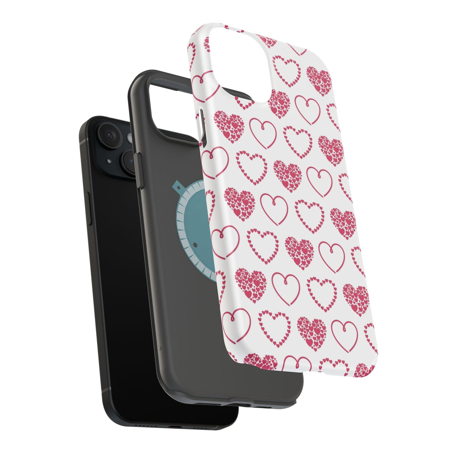 Heart Cluster MagSafe iPhone Case - BOGO Cases