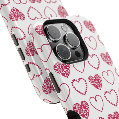 Heart Cluster MagSafe iPhone Case - BOGO Cases