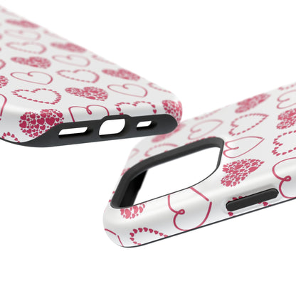 Heart Cluster MagSafe iPhone Case - BOGO Cases
