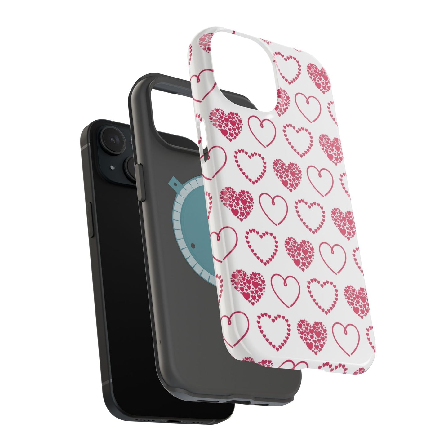 Heart Cluster MagSafe iPhone Case - BOGO Cases