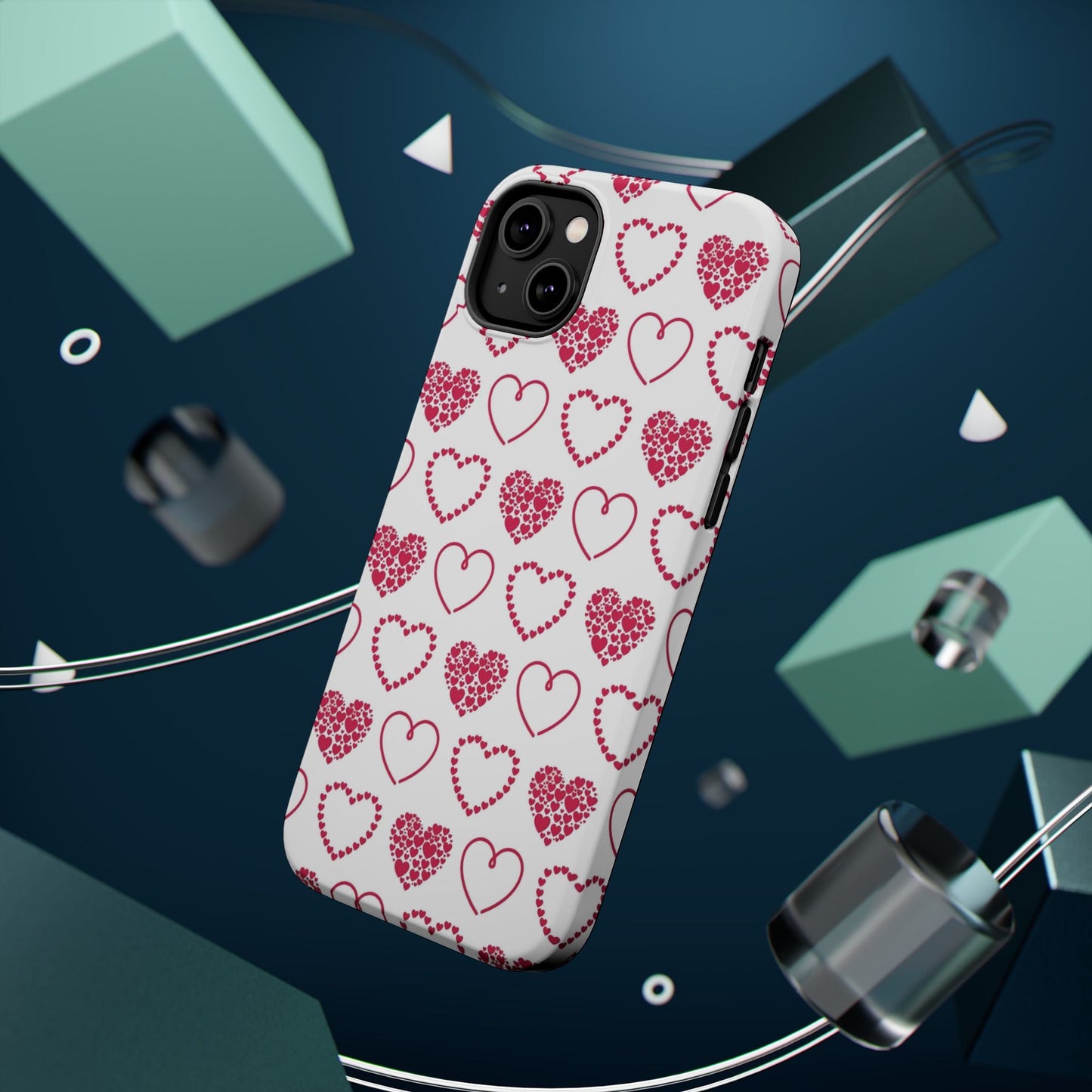 Heart Cluster MagSafe iPhone Case - BOGO Cases