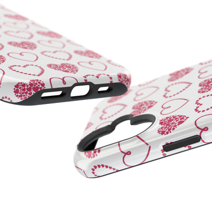 Heart Cluster MagSafe iPhone Case - BOGO Cases