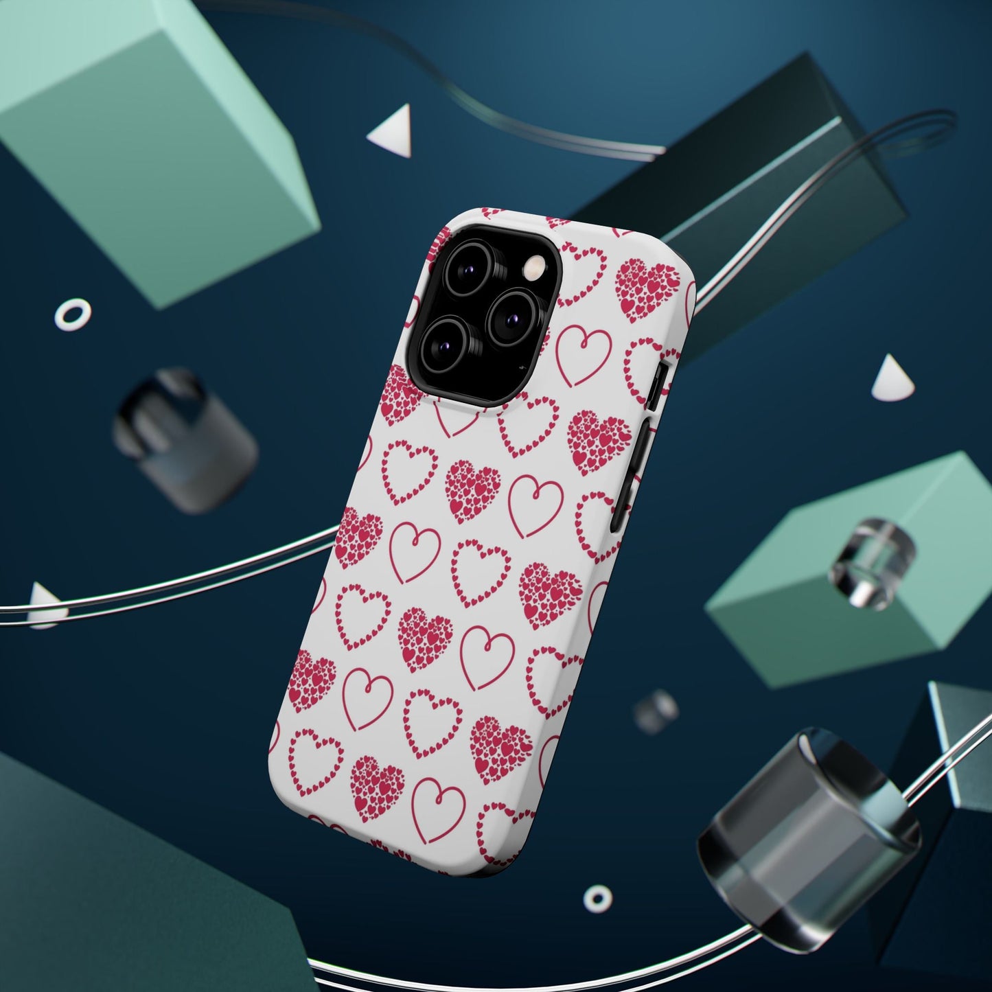 Heart Cluster MagSafe iPhone Case - BOGO Cases