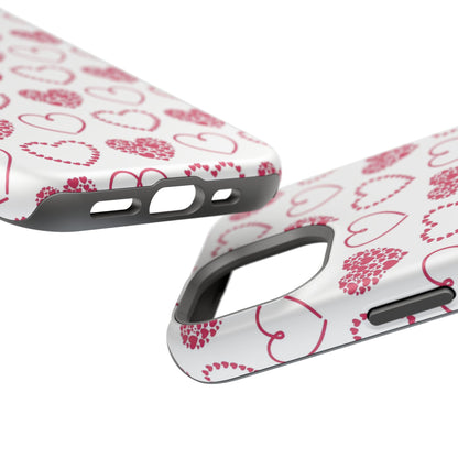 Heart Cluster MagSafe iPhone Case - BOGO Cases