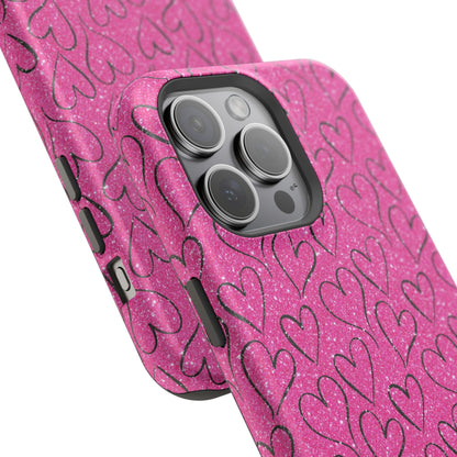 Heartfelt Glam MagSafe iPhone Case - BOGO Cases