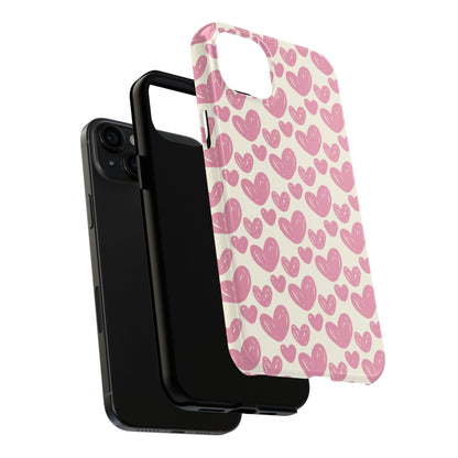 Heartfelt Pattern iPhone Case - BOGO Cases