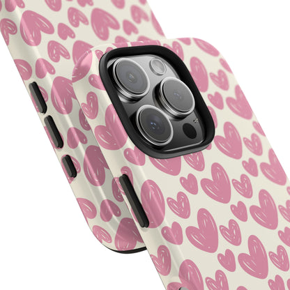 Heartfelt Pattern iPhone Case - BOGO Cases