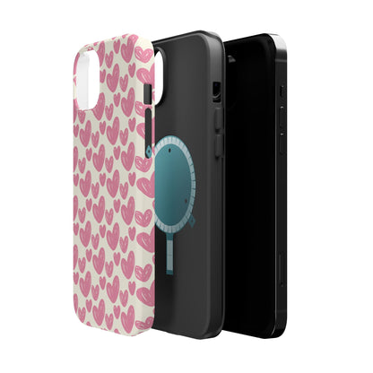 Heartfelt Pattern MagSafe iPhone Case - BOGO Cases