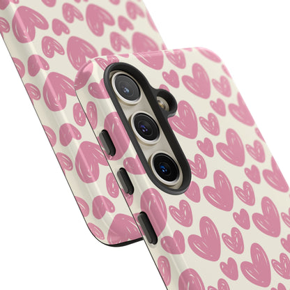 Heartfelt Pattern Samsung Galaxy Case - BOGO Cases