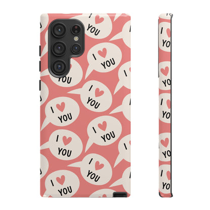 I Love You Samsung Galaxy Case - BOGO Cases