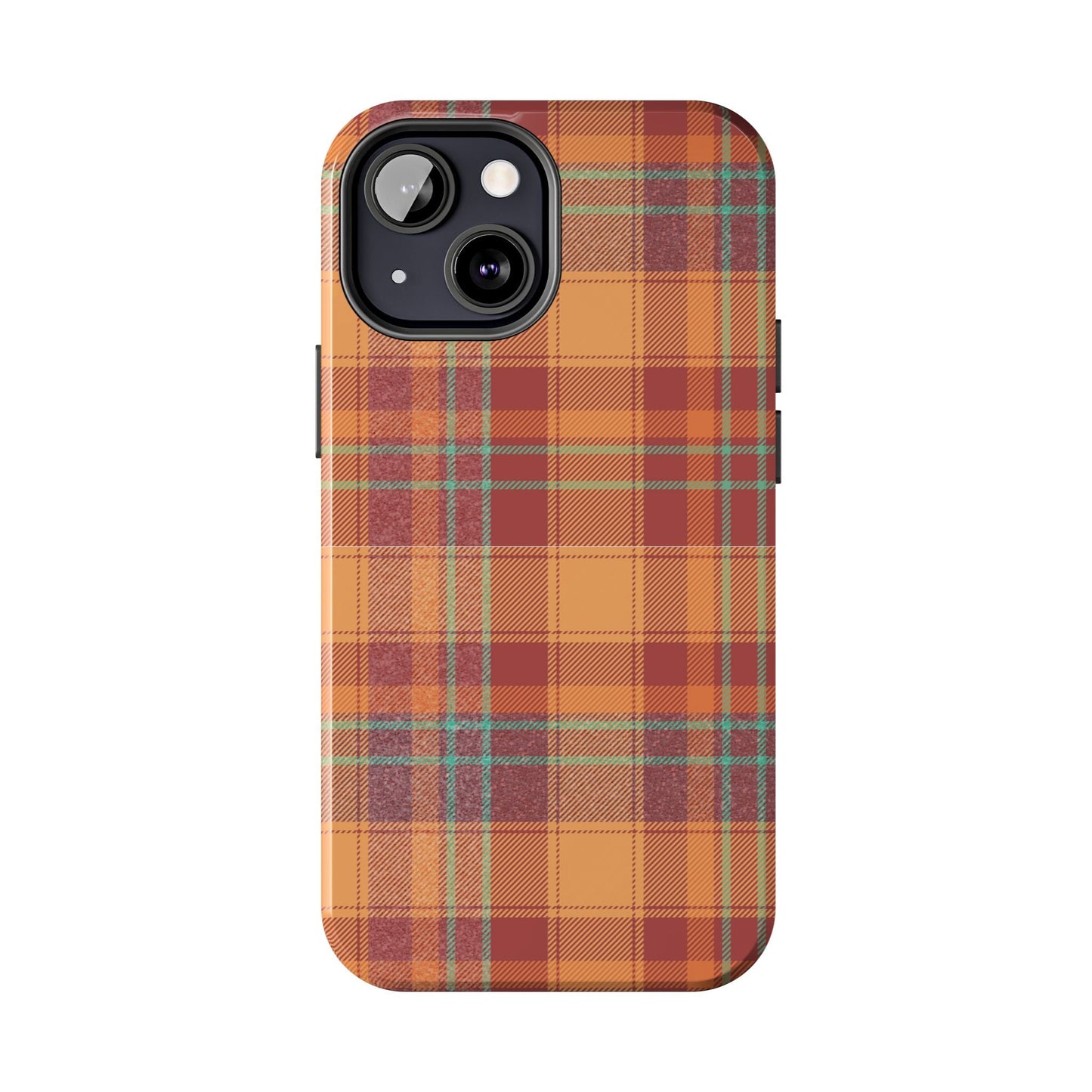 iPhone Case - Autumn Tartan Plaid Design - BOGO Cases