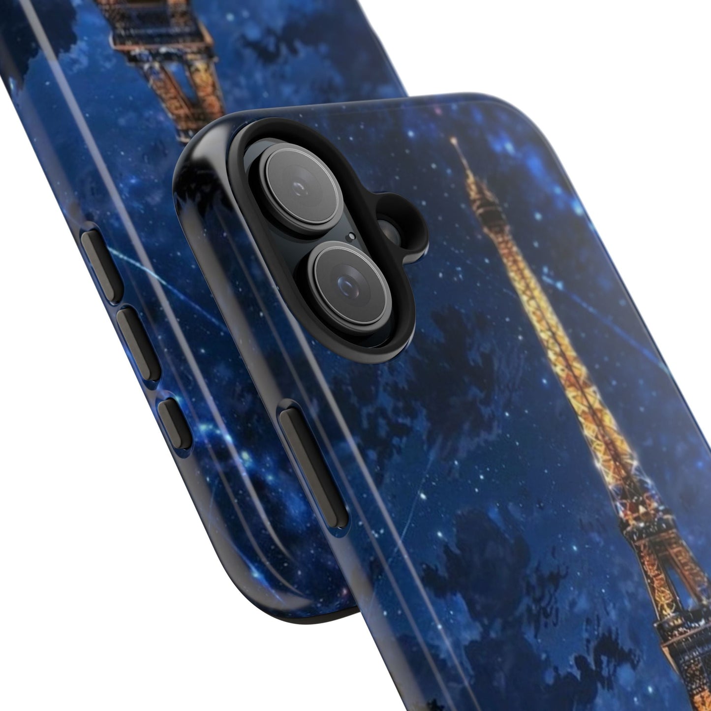 iPhone Case - Eiffel Tower Under Starlit Sky Design - BOGO Cases