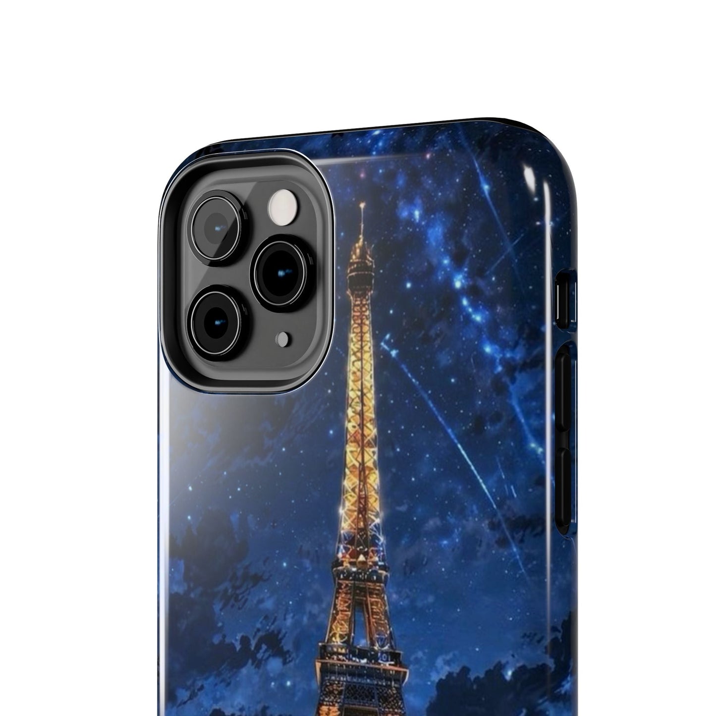 iPhone Case - Eiffel Tower Under Starlit Sky Design - BOGO Cases