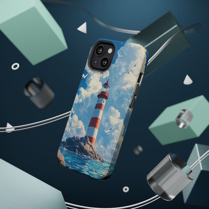 Iphone Case - Majestic Lighthouse Scene Design - BOGO Cases