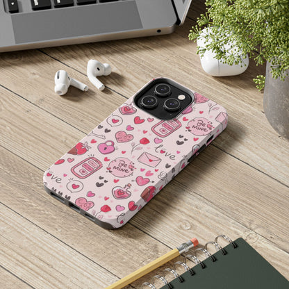 iPhone Case: Playful Valentine's Day Icons Case - BOGO Cases