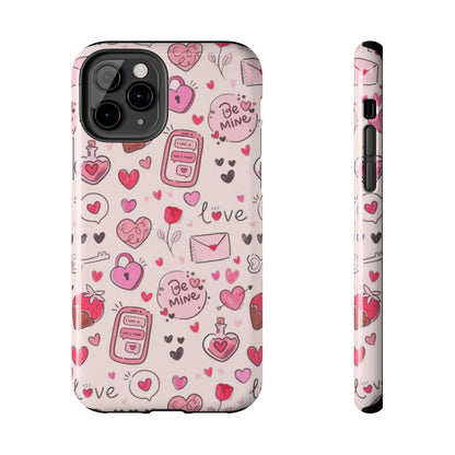 iPhone Case: Playful Valentine's Day Icons Case - BOGO Cases