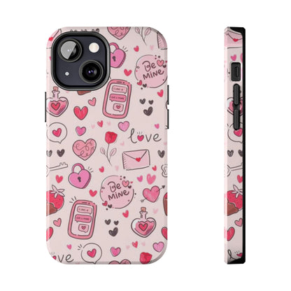 iPhone Case: Playful Valentine's Day Icons Case - BOGO Cases