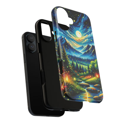 iPhone Firefly Phone Case - Lightning Bugs - Fireflies Dancing In The Trees Phone Cover For iPhones 15, 14, 13, 12, 11, X, XR, XS, & 8! - BOGO Cases