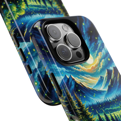 iPhone Firefly Phone Case - Lightning Bugs - Fireflies Dancing In The Trees Phone Cover For iPhones 15, 14, 13, 12, 11, X, XR, XS, & 8! - BOGO Cases