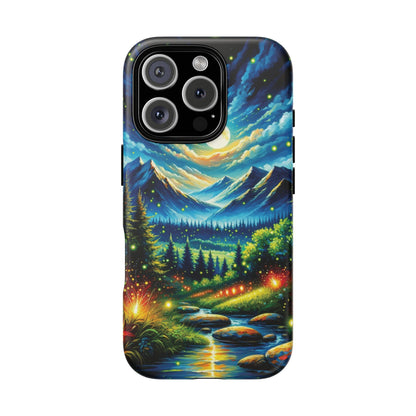 iPhone Firefly Phone Case - Lightning Bugs - Fireflies Dancing In The Trees Phone Cover For iPhones 15, 14, 13, 12, 11, X, XR, XS, & 8! - BOGO Cases