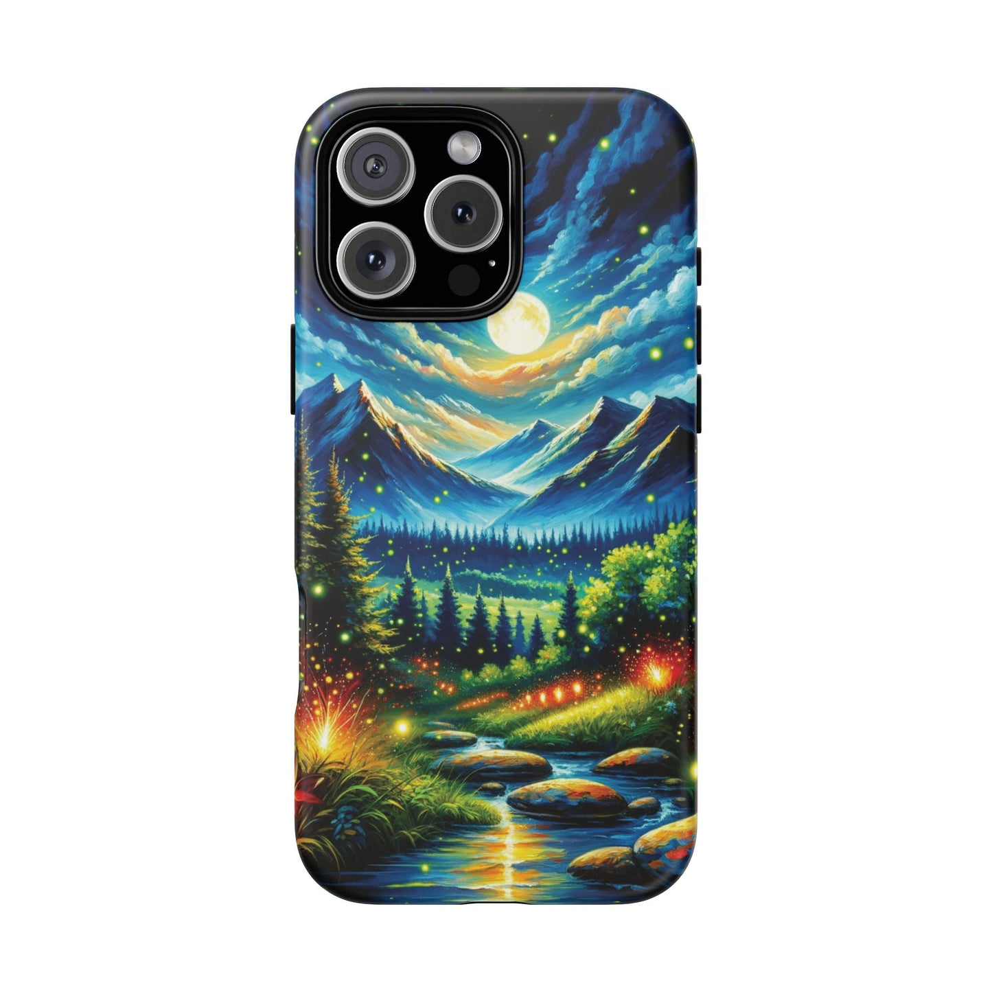 iPhone Firefly Phone Case - Lightning Bugs - Fireflies Dancing In The Trees Phone Cover For iPhones 15, 14, 13, 12, 11, X, XR, XS, & 8! - BOGO Cases