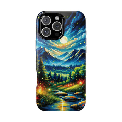 iPhone Firefly Phone Case - Lightning Bugs - Fireflies Dancing In The Trees Phone Cover For iPhones 15, 14, 13, 12, 11, X, XR, XS, & 8! - BOGO Cases