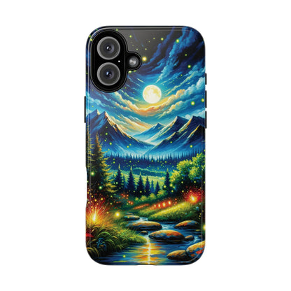 iPhone Firefly Phone Case - Lightning Bugs - Fireflies Dancing In The Trees Phone Cover For iPhones 15, 14, 13, 12, 11, X, XR, XS, & 8! - BOGO Cases