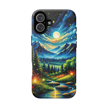 iPhone Firefly Phone Case - Lightning Bugs - Fireflies Dancing In The Trees Phone Cover For iPhones 15, 14, 13, 12, 11, X, XR, XS, & 8! - BOGO Cases