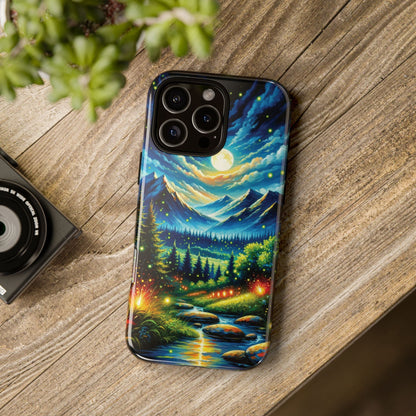 iPhone Firefly Phone Case - Lightning Bugs - Fireflies Dancing In The Trees Phone Cover For iPhones 15, 14, 13, 12, 11, X, XR, XS, & 8! - BOGO Cases