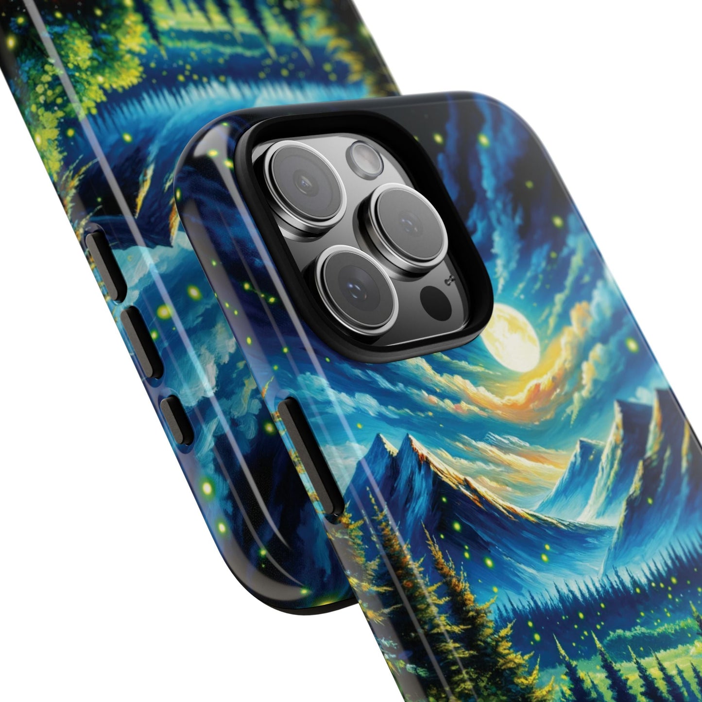 iPhone Firefly Phone Case - Lightning Bugs - Fireflies Dancing In The Trees Phone Cover For iPhones 15, 14, 13, 12, 11, X, XR, XS, & 8! - BOGO Cases