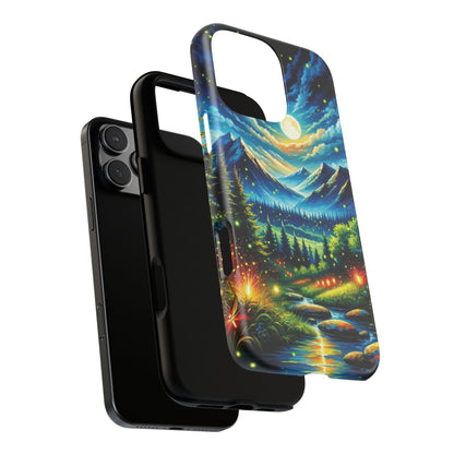 iPhone Firefly Phone Case - Lightning Bugs - Fireflies Dancing In The Trees Phone Cover For iPhones 15, 14, 13, 12, 11, X, XR, XS, & 8! - BOGO Cases