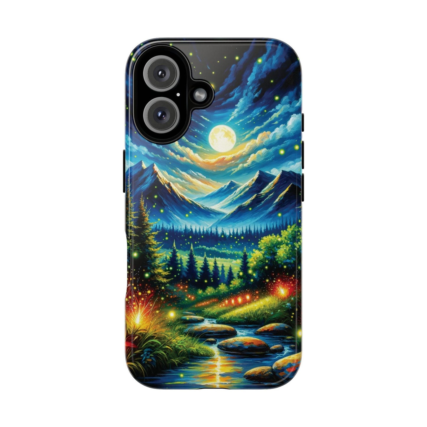 iPhone Firefly Phone Case - Lightning Bugs - Fireflies Dancing In The Trees Phone Cover For iPhones 15, 14, 13, 12, 11, X, XR, XS, & 8! - BOGO Cases