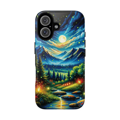 iPhone Firefly Phone Case - Lightning Bugs - Fireflies Dancing In The Trees Phone Cover For iPhones 15, 14, 13, 12, 11, X, XR, XS, & 8! - BOGO Cases