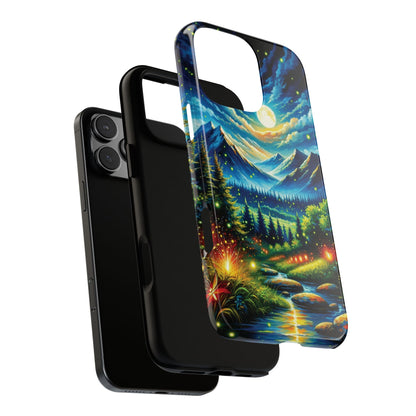 iPhone Firefly Phone Case - Lightning Bugs - Fireflies Dancing In The Trees Phone Cover For iPhones 15, 14, 13, 12, 11, X, XR, XS, & 8! - BOGO Cases