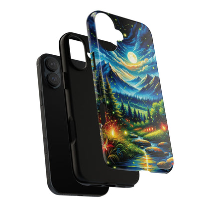 iPhone Firefly Phone Case - Lightning Bugs - Fireflies Dancing In The Trees Phone Cover For iPhones 15, 14, 13, 12, 11, X, XR, XS, & 8! - BOGO Cases