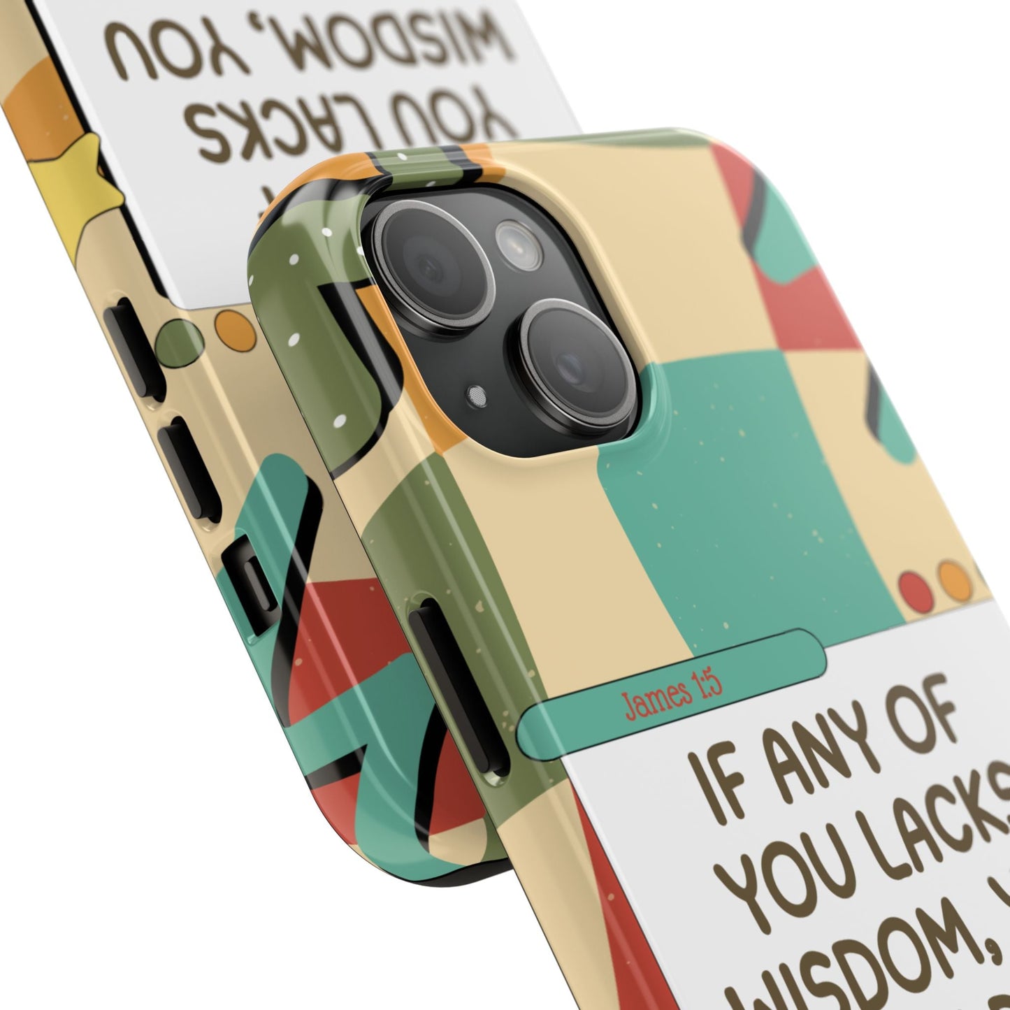 James 1:5 Retro Aesthetic - iPhone Series Case - BOGO Cases