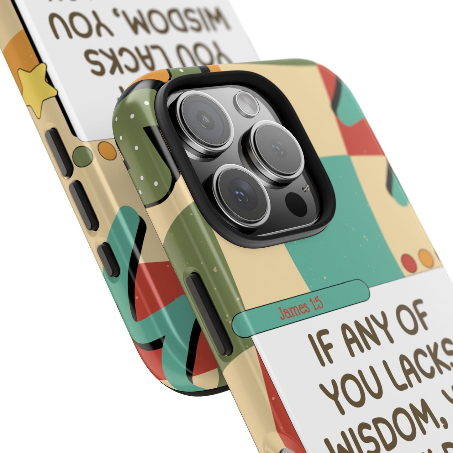 James 1:5 Retro Aesthetic - iPhone Series Case - BOGO Cases