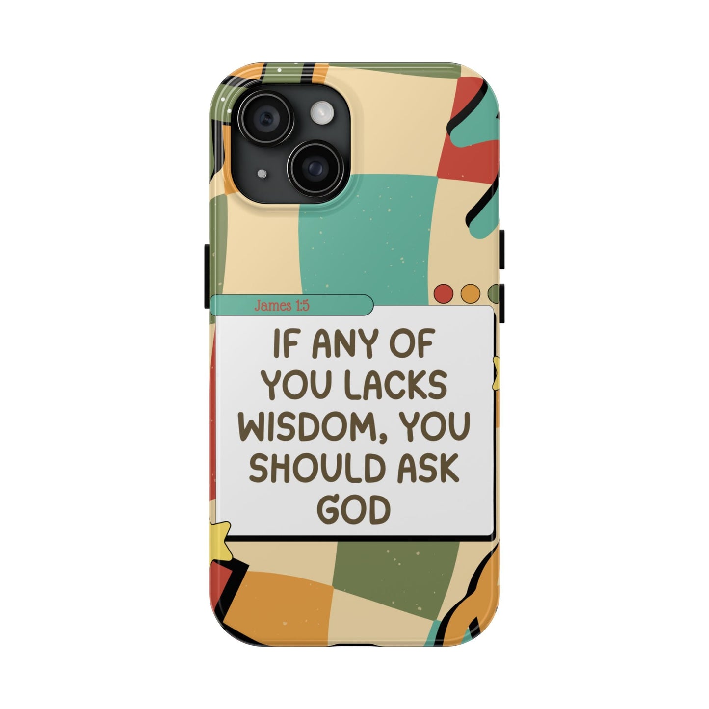 James 1:5 Retro Aesthetic - iPhone Series Case - BOGO Cases