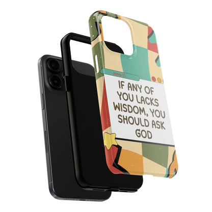 James 1:5 Retro Aesthetic - iPhone Series Case - BOGO Cases